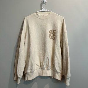 ASOS 4505 Cream Crewneck Sweatshirt